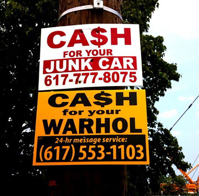 Geoff Hargadon, 'Cash for Your Warhol East Boston'